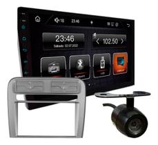 Kit central multimidia roadstar 9 pol rs908br slim carplay fiat punto 2008 a 2014