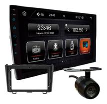 Kit central multimidia roadstar 9 pol rs908br slim carplay honda cr-v 2008 a 2011