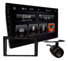 Kit central multimidia roadstar 9 pol rs908br slim carplay renault duster 2020 a 2024