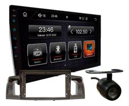 Kit central multimidia roadstar 9 pol rs908br slim carplay toyota corolla 2003 a 2006