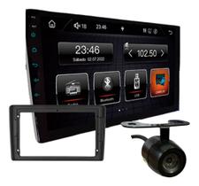 Kit central multimidia roadstar 9 pol rs908br slim carplay toyota etios 2011 a 2021
