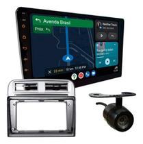 Kit central multimidia roadstar 9 pol rs915br android carplay fiat punto 2008 a 2014