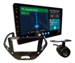 Kit central multimidia roadstar 9 pol rs915br android carplay ford ka freestyle 2014 a 2018