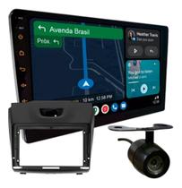 Kit central multimidia roadstar 9 pol rs915br android carplay gm s10 2012 a 2015
