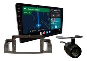 Kit central multimidia roadstar 9 pol rs915br android carplay toyota corolla 2003 a 2006