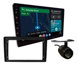 Kit central multimidia roadstar 9 pol rs915br android carplay toyota etios 2011 a 2021