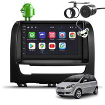 Kit Central Multimídia Sistema Android Espelhamento Usb Bluetooth Fiat Idea 2013 em Diante Moldura na Cor Preto Fosco Kit Central Multimídia Sistema Android Espelhamento Usb Bluetooth Fiat Idea 2013 em Diante Moldura na Cor Preto Fosco