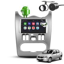 Kit Central Multimídia Sistema Android Espelhamento Usb Bluetooth Renault Rn Logan 2010 2011 2012 2013 Moldura na Cor Prata Kit Central Multimídia Sistema Android Espelhamento Usb Bluetooth Renault Rn Logan 2010 2011 2012 2013 Moldura na Cor Prata