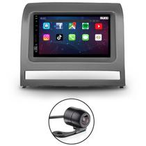 Kit Central Multimídia Tela De 7 Polegadas + Câmera de Ré + Moldura do Painel 2 Din Chinê Idea Siena Strada E Palio