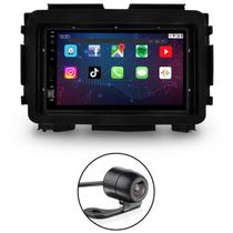 Kit Central Multimídia Tela De 7 Polegadas + Câmera de Ré + Moldura do Painel 2 Din Chinês HR-V 2015 2016 2017 2018
