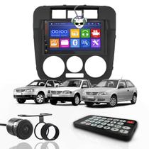 Kit Central Multimídia Universal Espelhamento Usb Mp5 Bluetooth Câmera de Ré Volkswagen Linha G4