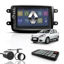 Kit Central Multimídia Universal Mp5 2Din Bt Espelha Sandero