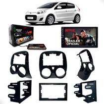 Kit Central Multimidia Universal MP5 7 Polegadas + Moldura Painel 2 Din Fiat Palio 2012