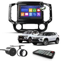 Kit Central Multimídia Universal Som Automotivo Mp5 2 Din Bluetooth Gm Chevrolet S10 Trailblazer Ar