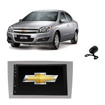 Kit Central Multimídia Vectra Mp5 / Mp8 + Moldura Prata + Câmera + Tv