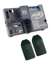 Kit Central Placa PPA Agility POP Connect com 2 Controles Tok configuarados para Portão Automático