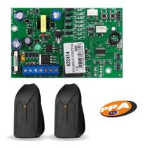 Kit Central Placa PPA Agility POP Connect com 2 Controles Tok configuarados para Portão Automático