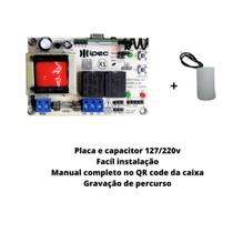Kit Central Universal Capacitor 2 Controles Tx Digital Ipec
