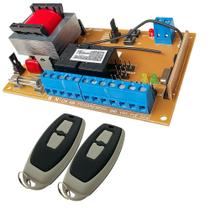 Kit Central Universal HILTRON H2 FULL C/RAMPA Ppa/Garen/Omega/Rossi/Ipec/Action+2 Controles 433MHz