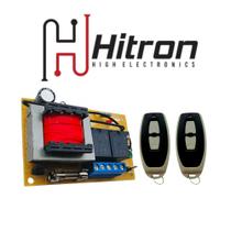 Kit Central Universal HILTRON PRICE H12 433mhz Ppa/Garen/Omega/RCG/Ipec/Action + 2 Controles Tx Slim
