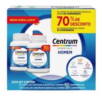 Kit Centrum Homem 90 Comprimidos 3 Meses De Uso - WYETH INDUSTRIA FARMACEUTICA LTDA