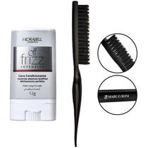 Kit Cera Capilar Hidrabell Antifrizz 12g E Escova Marco Boni Kit Cera Capilar Hidrabell Antifrizz 12g E Escova Marco Boni