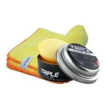 Kit Cera De Carnaúba Triple Paste Wax 300g + Toalha + Aplicador Kit Cera De Carnaúba Triple Paste Wax 300g + Toalha + Aplicador
