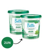 Kit Cera Depil Bella Hidrossolúvel Hortelã 600g 2/Un
