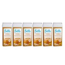 Kit Cera Depil Bella Roll-on Camomila com Calêndula 6 unidades Kit Cera Depil Bella Roll-on Camomila com Calêndula 6 unidades