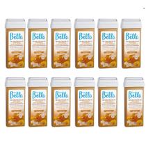 Kit Cera Depil Bella Roll-on Camomila com Calêndula com 12 unidades Kit Cera Depil Bella Roll-on Camomila com Calêndula com 12 unidades
