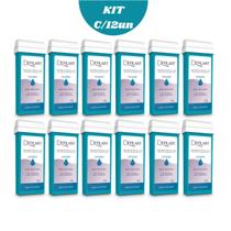 Kit Cera Depilart Rollon-On Azuleno 100g c/12un