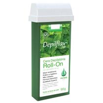 Kit Cera Depilatoria Refil Depilação Corporal Profissional Depilflax Roll On 100g - Escolha O Seu