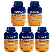 Kit Cera Laca Para Cimento Queimado - 5 Unidades 500ml