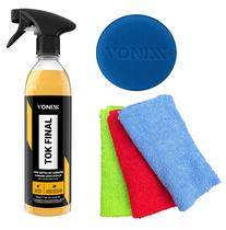 Kit Cera Líquida Carnaúba Proteção Automotiva Tok Final Vonixx Super Brilho Kit Cera Líquida Carnaúba Proteção Automotiva Tok Final Vonixx Super Brilho