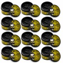 Kit Cera Modeladora Simcol 130g C/12 Unidades Black Capilar Kit Cera Modeladora Simcol 130g C/12 Unidades Black Capilar
