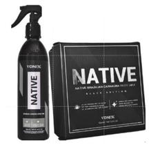 Kit Cera Native Black Paste Wax 100ml + Native Spray Wax 500ml Vonixx