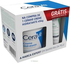 Kit Cerave Creme Hidratante 454g + Gel de Limpeza 40g