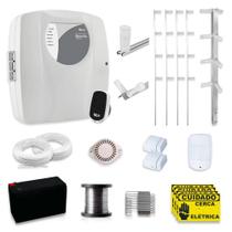 Kit Cerca Elétrica com Alarme Genno 70 Metros com 3 Sensores