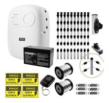 Kit Cerca Elétrica Completo com Central de Choque para 60 Metros