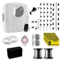 Kit Cerca Elétrica Genno 100 Metros com Big Haste e Aço Inox