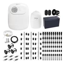 Kit Cerca Elétrica Industrial Intelbras 70 Metros C/ 3 Canto