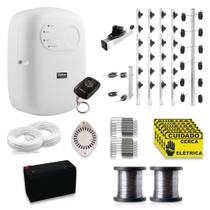 Kit Cerca Elétrica Intelbras Big Haste 80 Metros Aço Inox