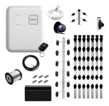 Kit Cerca Elétrica Intelbras Com Central de Choque e Hastes Industriais
