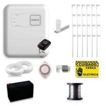 Kit Cerca Elétrica Intelbras ELC Haste M 12 Metros Muro