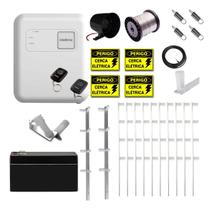 Kit Cerca Elétrica Intelbras Residencial Completo para 40 Metros com Central de Alarme