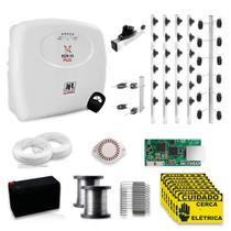 Kit Cerca Elétrica por APP Celular JFL Para 100 Metros Com Big Haste e Aço Inox
