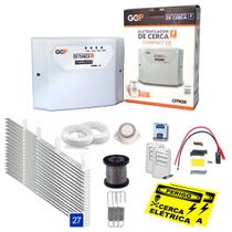 Kit Cerca Eletrica Residencial 80 Metros Gcp Alarme C/ Haste