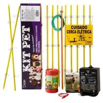 Kit Cercado Elétrico para Animais Zebu KPET 3939-0 Pequenos Porte Único Bivolt Kit Cercado Elétrico para Animais Zebu KPET 3939-0 Pequenos Porte Único Bivolt