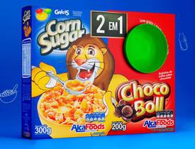 Kit cereal choco boll mais corn sugar Kit cereal choco boll mais corn sugar