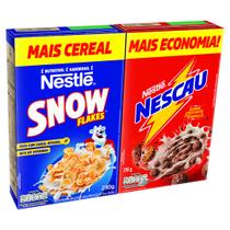 Kit Cereal Matinal Nescau 210g + Snow Flakes 230g Econômica